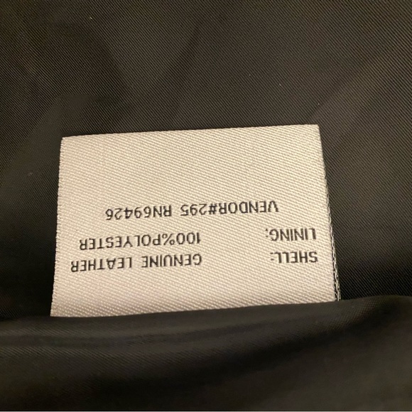 Women's Pelle genuine leather jacket - Picture 4 of 4